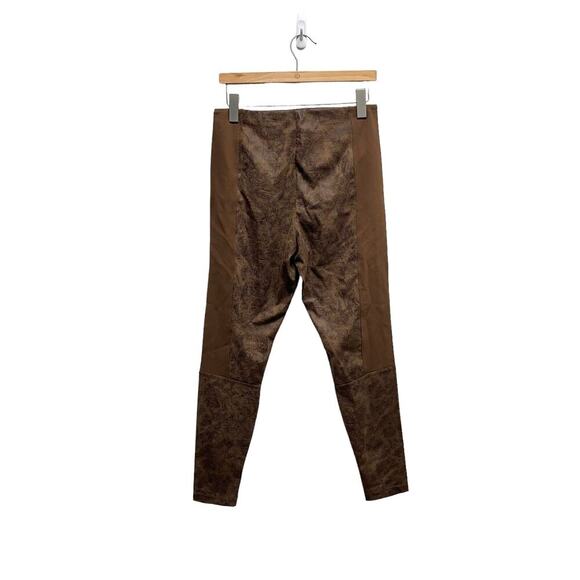 Lysse Trent Ponte Knit Leggings Faux‎ Embossed Suede - Picture 5 of 10